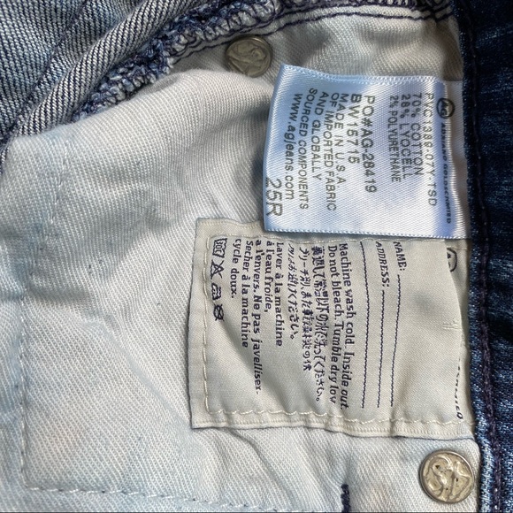 AG Adriano Goldschmeid, 25R, distressed skinny jeans, great condition!! A must!! - Picture 7 of 7